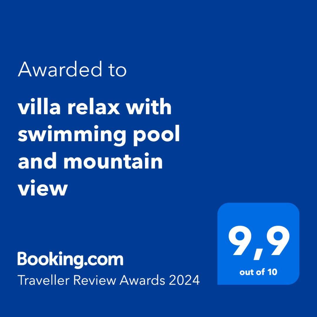 Villa Relax With Swimming Pool And Mountain View Bukow Exterior foto
